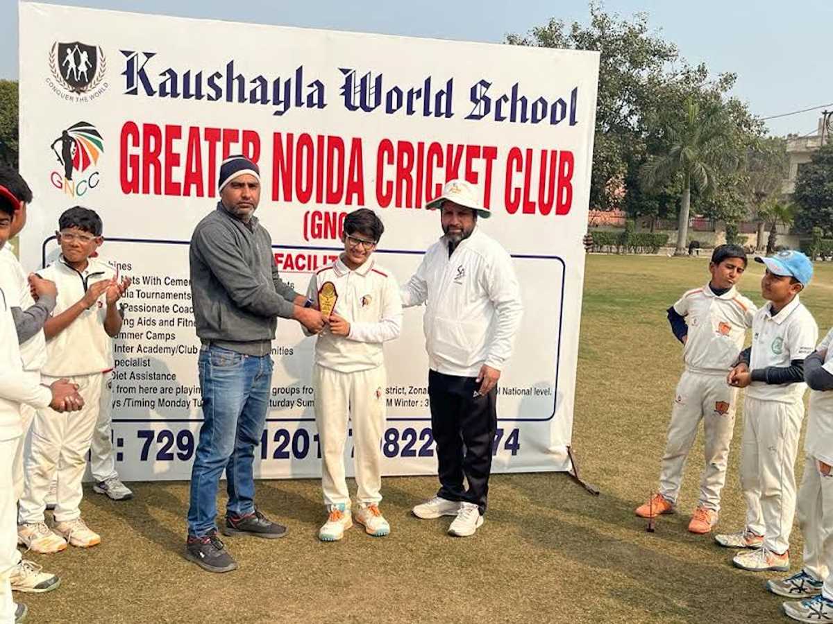 ग्रेटर नोएडा क्रिकेट क्लब ने एकदंत क्रिकेट अकादमी को हराया ग्रेटर नोएडा क्रिकेट क्लब ने एकदंत क्रिकेट अकादमी को हराया